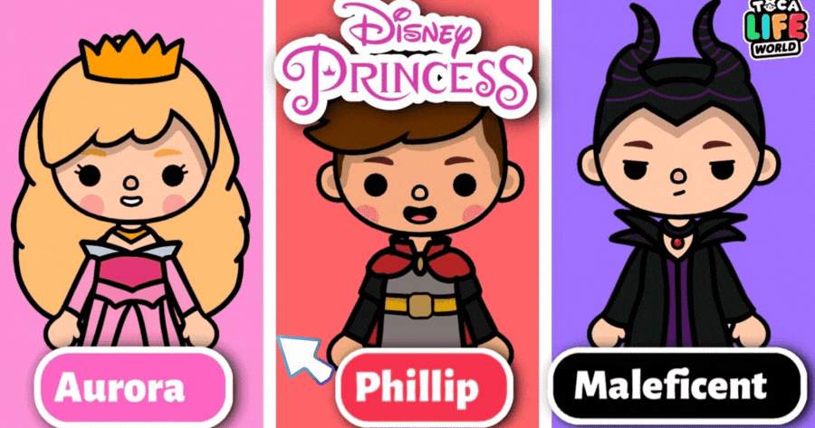 Find Out Which Toca Boca Character Aligns With Your Inner Disney Princess!